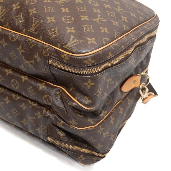 Louis Vuitton Monogram Alize 3 Poches Soft Sided Suitcase Luggage Lock And Keys - Picture 12 of 16